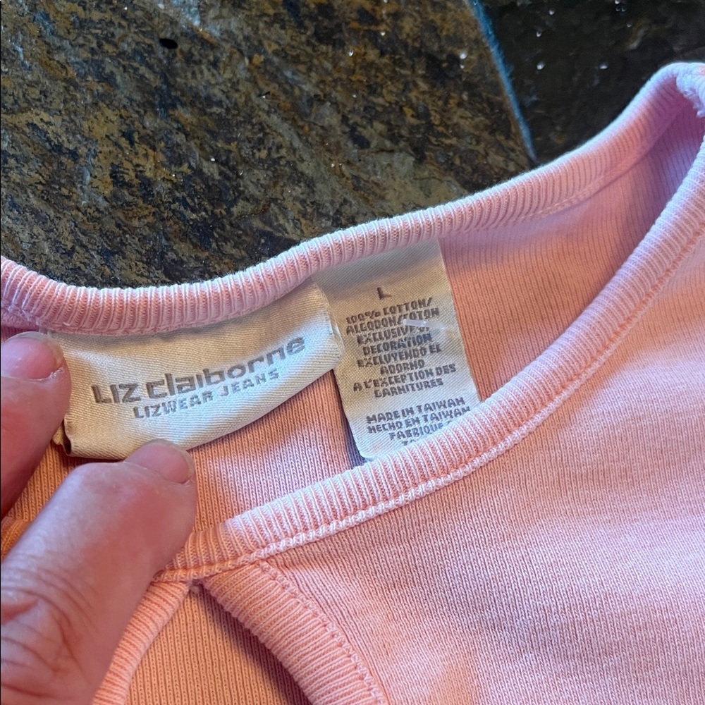 Vintage Liz Claiborne short Sleeve Tee Pooh & Piglet - Picture 2 of 8